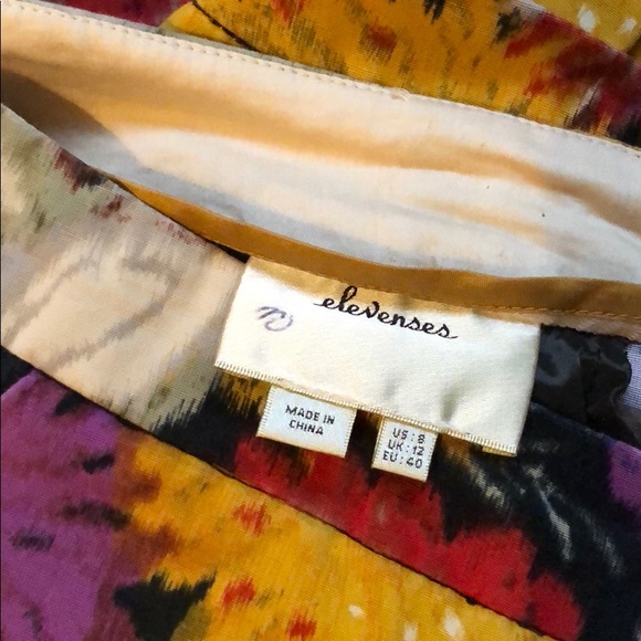 Elevenses flowered skinny pants - Picture 2 of 2